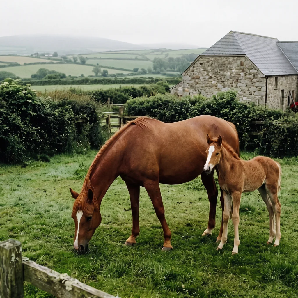 Élevage de chevaux au Écurie de Baya, Ahun